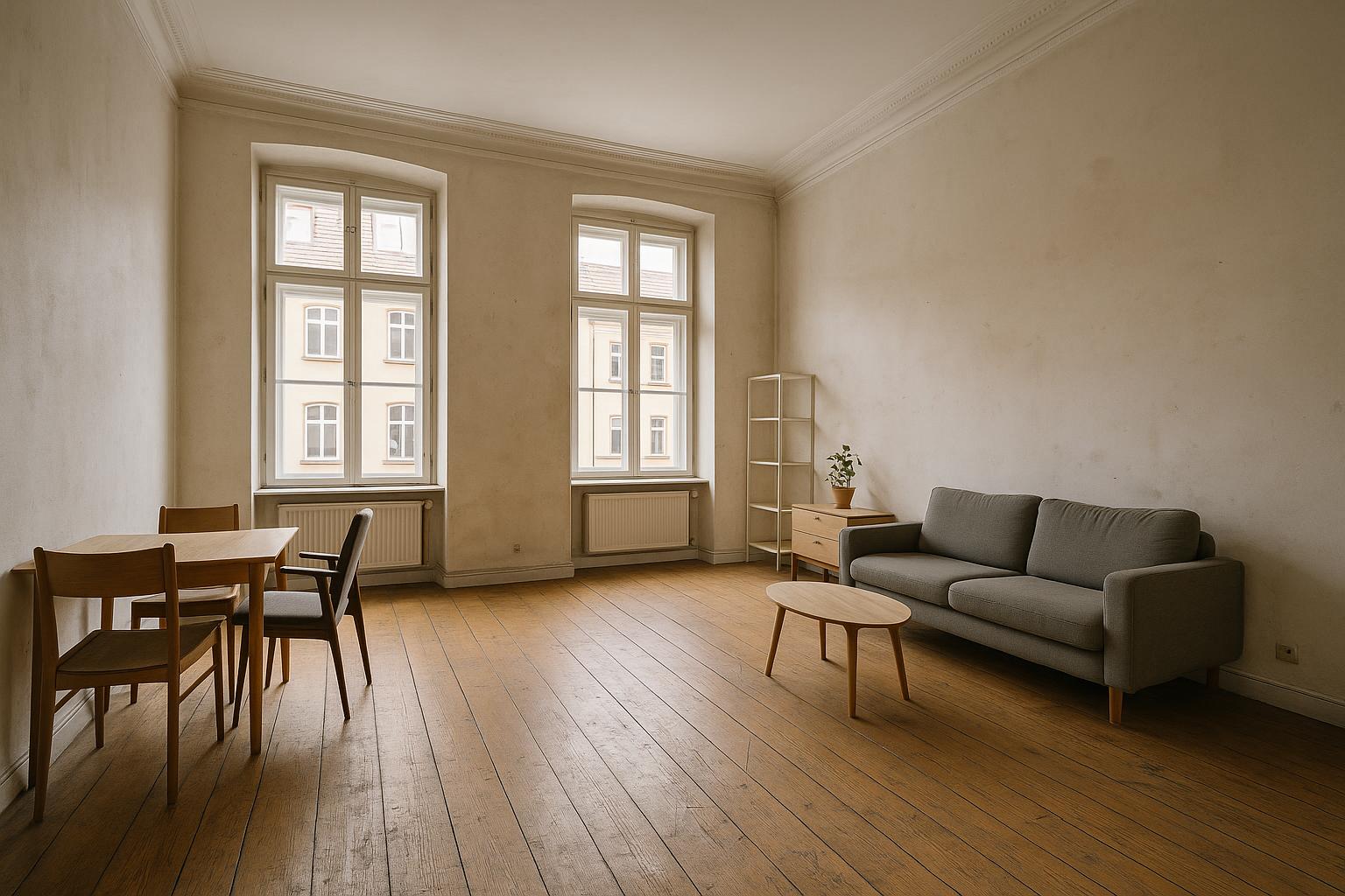 Altbauwohnung im Zentrum